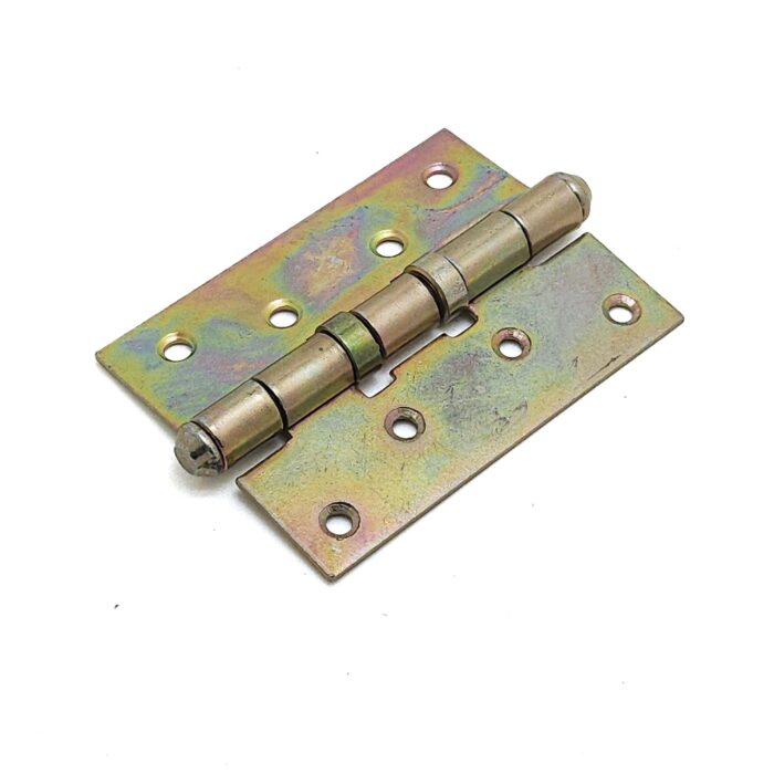 Bisagras municion de atornillar para puertas - 100 x 75 - Zincado Dorado - Fabi - a