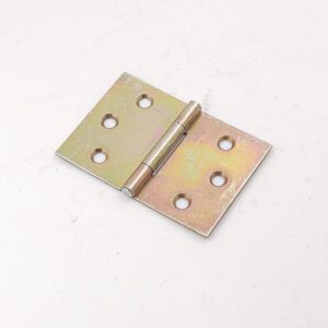 Bisagra 1842 38mm hierro zincado amarillo dorado