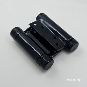 Bisagra doble acción 3" tetis negra