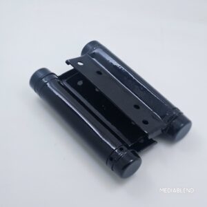 Bisagra doble acción 4" tetis negra