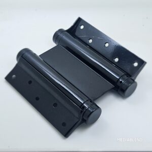 Bisagra doble acción 6" tetis negra