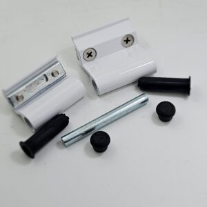 bisagra H-61 C/E liviana para ventana 2 aluminio blanco