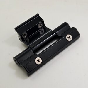 bisagra H-62 C/E liviana para puerta 3 aluminio negro