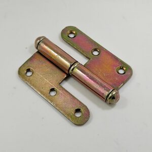 Bisagra pomela 75x70 puerta redondo s/c hierro zinzado am