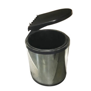 Porta Residuos Redondo Inoxidable de 15 L - Ancho 40cm