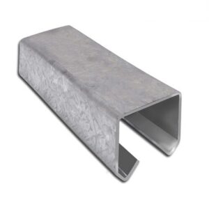 Riel 164 Bis galvanizado de 6 metros