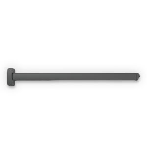 Barra Antipánico Estilo Europeo de 1 punto resistente al fuego JAQUE Touch 391-01 color negro
