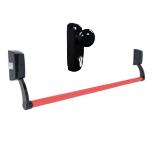 Sistema JAQUE inífugo con Pomo exterior con llave Yale